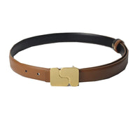 Women's Belt Brand High Quality Fashion Belt Metal Buckle Girls jeans Dress Accessories A Fancy Gift From A Friend