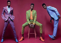 African Clothes for Couple African Clothing for Lovers Man's Woman's Long Party Maxi Dress WYQ