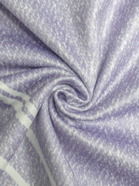 Plus Size Women's Denim-Look Shorts with Shark Print