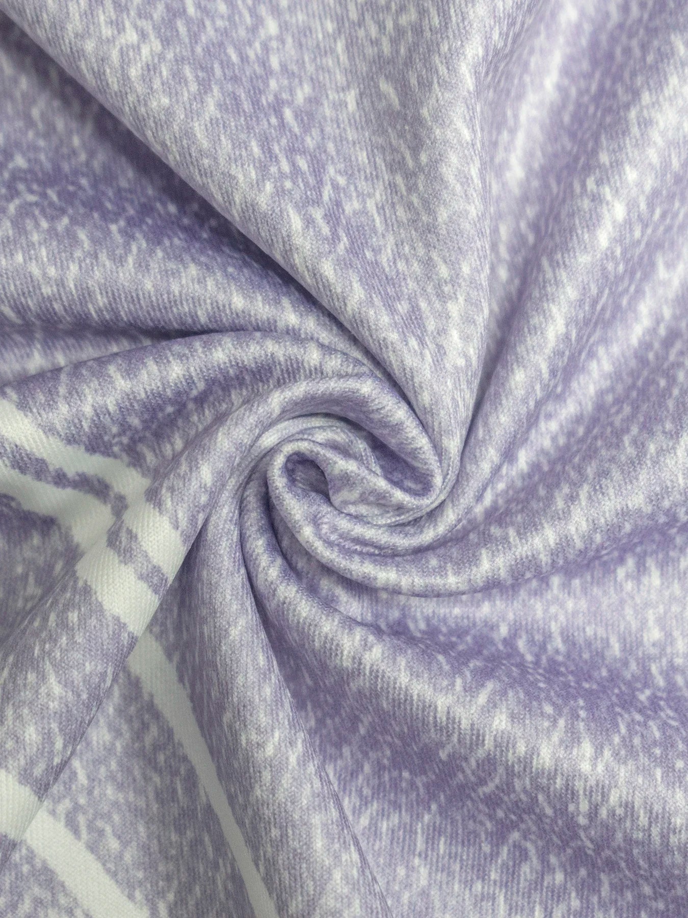 Plus Size Women's Denim-Look Shorts with Shark Print