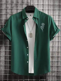 3D Printed Men's Short Sleeve Shirt