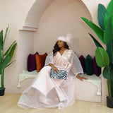 AfricanClothes Plus Size Dresses For Women Floor Length