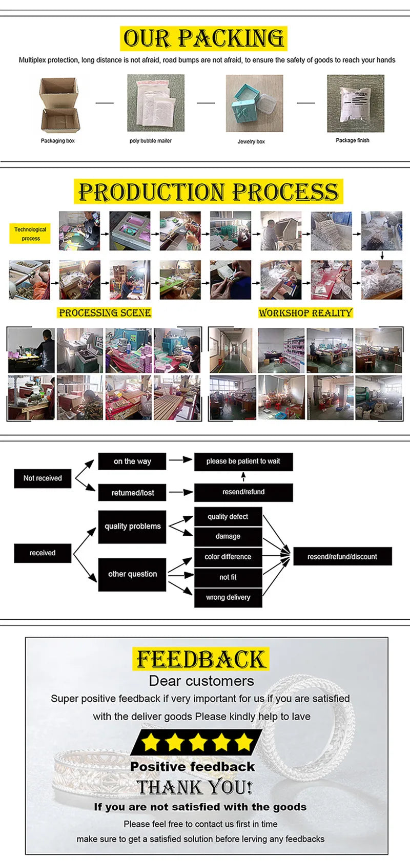 Huitan Gold Color Women Wedding Rings