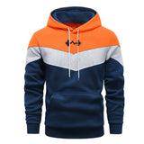 Fitness Mens Hoodies Printing Casual Tricolor Sweatshirts Outdoors Sports Jogging Mens Clothing High Quality Streetwear Tops Gym
