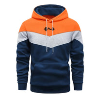 Fitness Mens Hoodies Printing Casual Tricolor Sweatshirts Outdoors Sports Jogging Mens Clothing High Quality Streetwear Tops Gym