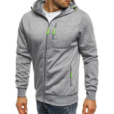 Men's Long Sleeve Zipper Hoodies