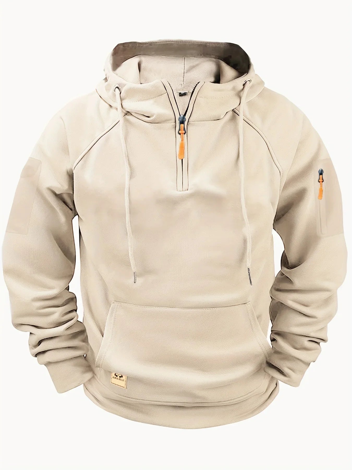 Casual Men's Multi-Pocket Zipper Hoodie