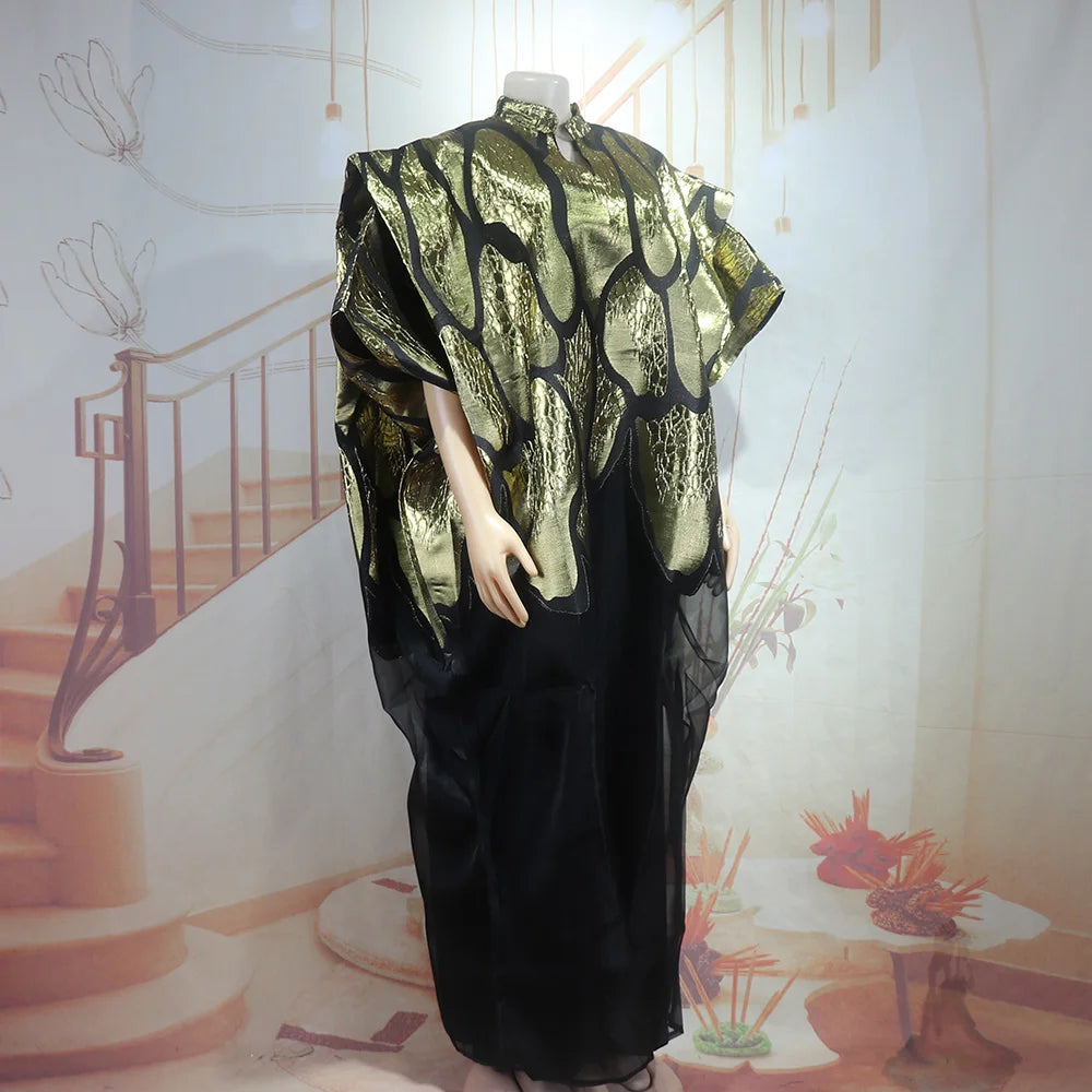 Fashion african dresses for women elegant luxury turkey woman dresses Two-piece set african dress woman