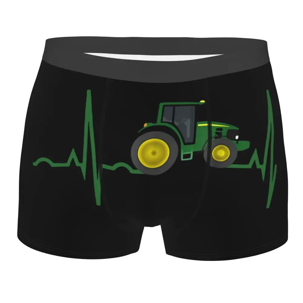 Custom Tractor Boxers Shorts Mens Briefs Underwear Fashion Underpants