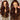 100% Vietnamese Chocolate Brown Human Hair Wig