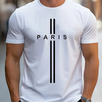 Men's 100% Pure Cotton Summer T-shirt