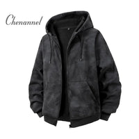 Men's  Long Sleeve Zipper Hoodies
