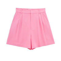 V Neck Crop Vest Top Sets For Women