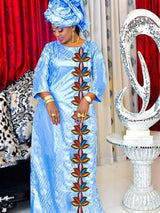 African Dresses for Women Traditional Wedding Boubou Kaftan