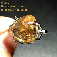 Ring Jewelry For Woman Lady Clear Crystal