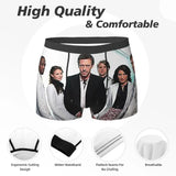 Boxer Underpants Shorts House MD Panties Men Soft Underwear for Homme Man Boyfriend Gifts