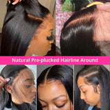 Straight Bone 13x6 Hd Lace Frontal Vietnamese Hair Wigs