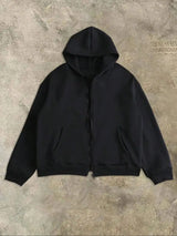 Men's Autumn and Winter Solid Color Stylish Hoodie