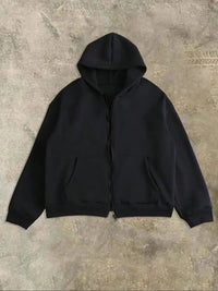 Men's Autumn and Winter Solid Color Stylish Hoodie