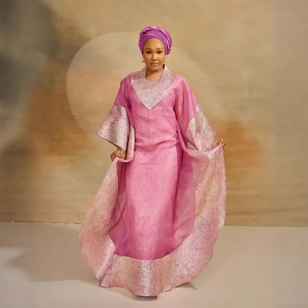 African Dresses for Women 2025 Abayas Traditional Africa Clothing Dashiki Ankara Outfits Gown Robe Muslim Kaftan Maxi Long Dress