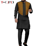 African Dresses for Matching Couple Outfits for Party Vestidos Y23C067