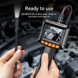 Industrial Endoscope Camera 4.3 "Single Dual Lens HD 1080P Car Inspection Borescope IP67 Waterproof Sewer Camera With LED