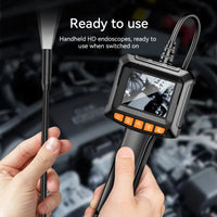Industrial Endoscope Camera 4.3 "Single Dual Lens HD 1080P Car Inspection Borescope IP67 Waterproof Sewer Camera With LED