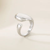 Luxury Rings Anillo Gifts For Women - Stainless Steel 304 - KR111374-GC