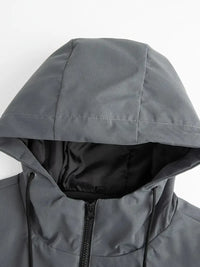 Men's Hooded Padded Thin Jacket