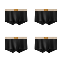 4 pcs Men Underwear Cotton Boxer