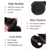 Brazilian Natural Body Wave Human Hair