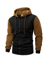 Men's Long Sleeve Zipper Hoodies