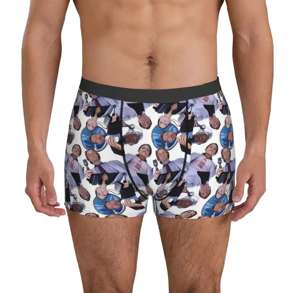 Boxer Underpants Shorts House MD Panties Men Soft Underwear for Homme Man Boyfriend Gifts