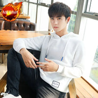 Men's Fleeced Hooded Sweatshirt