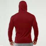 Mens Long Sleeve Bodybuilding T-Shirt