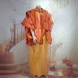 Fashion african dresses for women elegant luxury turkey woman dresses Two-piece set african dress woman