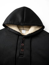 Men's Long Sleeve Fleece Hoodie