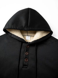 Men's Long Sleeve Fleece Hoodie