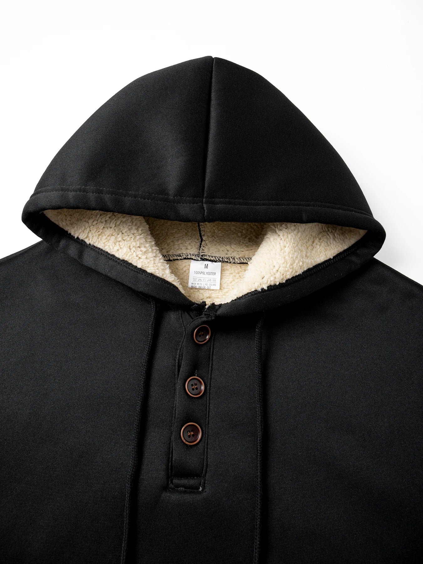 Men's Long Sleeve Fleece Hoodie