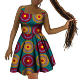 Africa Dress for Women African Wax Print Dresses Dashiki Plus Size Africa Style Clothing for Women  Dress WY10342