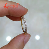 14k 18k real gold  1/2  Eternity