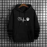 Running Mens Hoodies Casual Print Sweatshirts Sportswear Outdoors Fitness Sports Jogging Men Clothing Fashion Pullover Gym Tops