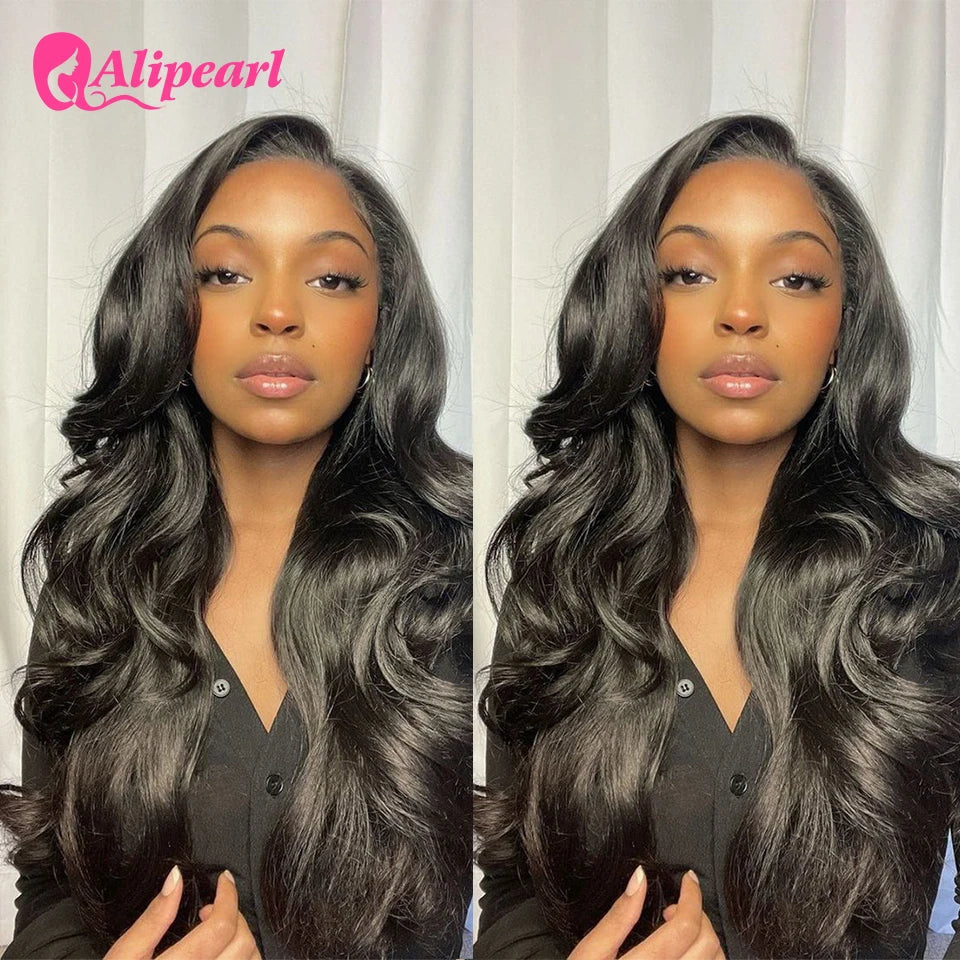 180% Density Transparent Lace Brazilian Body Wave Wig