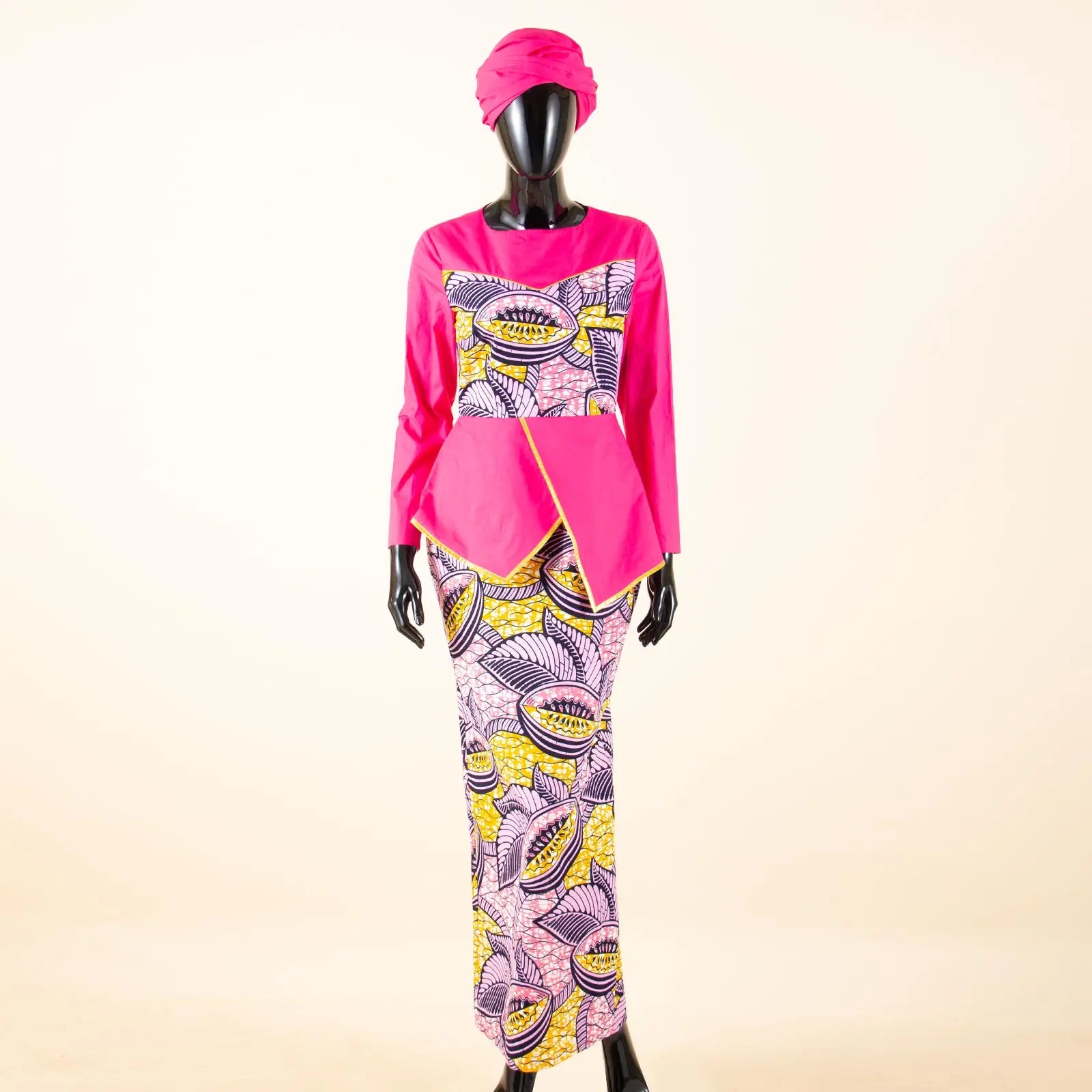 African Dresses for Elegant Patchwork Women Gown