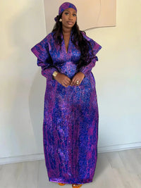 Traditional Africa Clothing Outfits Gown - Muslim Kaftan Maxi Long Dress
