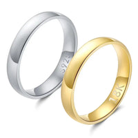 Gold Plated Ring Gold Colour Fashion