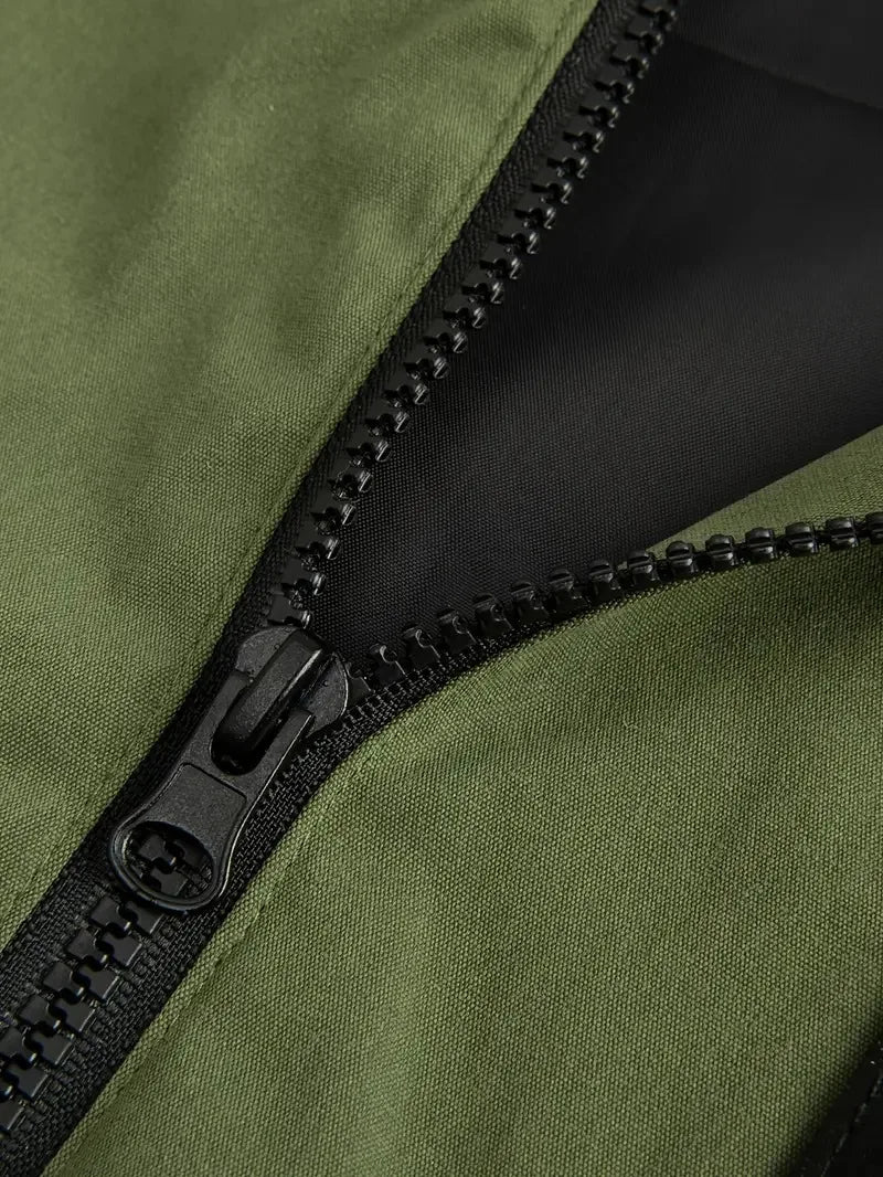 Men's Hooded Padded Thin Jacket