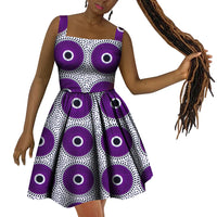 Africa Dress for Women African Wax Print Dresses Dashiki Plus Size Africa Style Clothing for Women  Dress WY10342