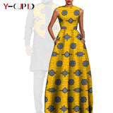 African Dresses for Matching Couple Outfits for Party Vestidos Y23C067