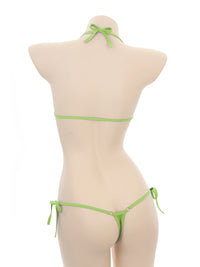 Sexy Micro Mini Bandage Bra Bikini Set